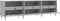 vidaXL - Tv-meubel - 150x30x44,5 - cm - bewerkt - hout - betongrijs
