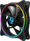 Ventilator CoolBox Deep Iris Ø 12 cm 1100 rpm RGB