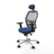 Piqueras y Crespo 2D086N1 - Bureaustoel - Hoofdsteun - Marineblauw