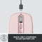 Logitech MX Anywhere 3 - Draadloze muis - MagSpeed-scrolwiel - Roze