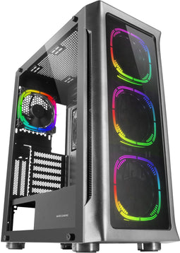 Mars Gaming MC-NEO - Tower Behuizing - CPU FREEZER Koelsysteem - Zwart