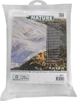 Nature - Groeifolie - Afdekzeil - 4 x 6m - 100μ - Transparant - Multifunctioneel