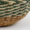 Mica Decorations Billy - Plantenmand - H37 x Ø40 cm - Zeegras - Groen