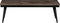 BePureHome Rhombic Salontafel - Hout/Metaal - Naturel - 40x120x60