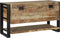 vidaXL - Opbergdoos - 80x35x45 - cm - Massief - Ruw - Mangohout