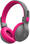 JLab JBuddies Studio 2 - On-Ear Hoofdtelefoon - Volume Safe modus Wireless Share Mode - Grijs Roze