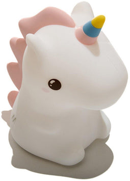 Muitomas SILLAMPUNICORNC, Lichtdecoratie figuur, Wit, Silicone, Ambiance, Universeel, Knoppen