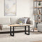 vidaXL - Salontafelpoten - O-frame - 80x40x43 - cm - gietijzer