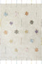Lorena Canals Wasbaar katoen vloerkleed - Planet Bee - Wildflowers - 120x160cm