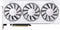XFX Swift - AMD Radeon RX 9060 XT - 16GB GDDR6 Triple Fan Gaming Edition - Wit