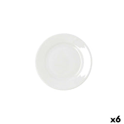 Bidasoa Serenity - Eetbord - Keramisch Ø 17 cm - Wit (6 Stuks)