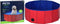 Dierenzwembad - Ø80x30cm - Opvouwbaar - Rood/Blauw