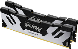 Kingston Fury Renegade KF572C38RSK2-32 - DDR5 Geheugen - 32GB 7200MT/s - Zwart/Zilver (2x 16GB)