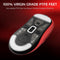 ATTACK SHARK X3 - Draadloze Gaming Muis - PAW3395 26000DPI 49G - Rood