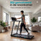 TibaGoods loopband - 1-12 km/u - Belastbaar gewicht 130kg - Inklapbaar - Digitale display