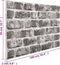 vidaXL - 11 - st - Wandpanelen - 3D - donkergrijze - baksteen - EPS