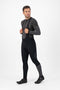 Rogelli Essential HI VIS - Lange Fietsbroek - Reflectie - Zwart - Maat L
