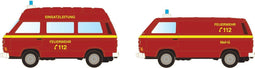 Minis by Lemke LC4342 N Auto Volkswagen T3 set van 2 Duitse brandweerwagens