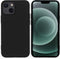 iMoshion Hoesje Geschikt voor iPhone 13 Mini Hoesje Siliconen - iMoshion Color Backcover - Zwart