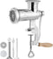 VEVOR Handmatige Vleesmolen - RVS Worstmachine - Tafelklem - 8x19x28,5cm