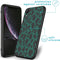 iMoshion Hoesje Geschikt voor iPhone Xr Hoesje Siliconen - iMoshion Design hoesje - Zwart / Meerkleurig / Groen / Green Leopard