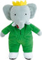 JEMINI Babar Olifant Pluche - +/- 20 cm - Perfecte weergave van de koning der olifanten