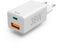 Hama snellader 38W - Oplader met Power Delivery en Quick Charge 3.0 - Wit