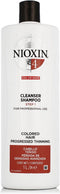 Nioxin Professional System 4 Cleanser - 1000 ml- Normale shampoo - Voor Gekleurd haar -