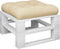 vidaXL - Palletkussen - 58x58x10 - cm - stof - beige
