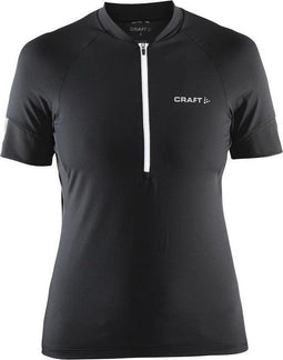 Craft Velo - Wielrenshirt - Bodymapped met ventilatie - zwart (XS)