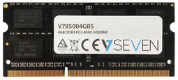 V7 V785004GBS - RAM Geheugen - 4 GB DDR3 1066 MHz - Zwart