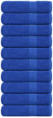 vidaXL - Handdoeken - 10 - st - 50x100 - cm - 360 - g/m² - 100% - katoen - blauw