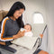 Deryan AirTraveller - Vliegtuigbedje met reiskussen - Compact en lichtgewicht - Cream