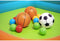 Bestway Opblaasbare Kinderzwembad Spelletjes met Ballen 120x107x84 cm +2 Jaar 52728