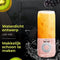 Swissl Blender To Go - Draadloze Smoothie Maker - 500ml - Compact en Oplaadbaar - Roze