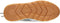 POSH by Poelman CARI - Dames Sneaker - Chunky - Beige met combinatie