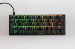 Ducky One 2 Pro Mini - Mechanisch Toetsenbord - RGB Kailh Brown - Zwart