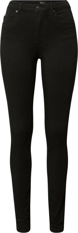 ONLY ONLFOREVER - Skinny Jeans - High Waist - Zwart - Maat L X L34