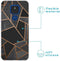 iMoshion Hoesje Geschikt voor Motorola Moto G9 Play / Moto E7 Plus Hoesje Siliconen - iMoshion Design hoesje - Zwart / Meerkleurig / Goud / Black Graphic