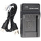USB Oplader - Compatibel met Nikon EN-EL19 Pentax D-LI88 Sanyo DB-L80 - Micro USB - Zwart