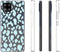 iMoshion Hoesje Geschikt voor Samsung Galaxy A42 Hoesje Siliconen - iMoshion Design hoesje - Blauw / Transparant / Design Leopard Blue