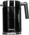 Graef WK 62 - Waterkoker 1,5L - Snoerloos 360° draaibaar - RVS binnenbehuizing