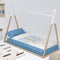 Gewatteerd beddengoed met ritssluiting HappyFriday Le Petit Prince Univers Multicolour 105 x 200 cm