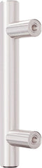 vidaXL - Handvatten - 10 - st - 64 - mm - roestvrij - staal - zilverkleurig