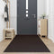 vidaXL - Deurmat - 115x300 - cm - bruin