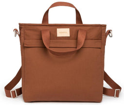 Nobodinoz Waterproof Rugzak Luiertas | Clay Brown