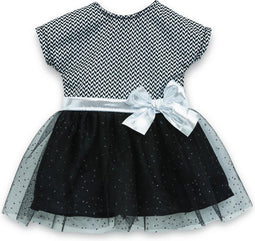Corolle Ma Corolle Feestjurk Zilver Zwart