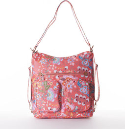Oilily-Hobo-Rugtas Hot Coral-size-os