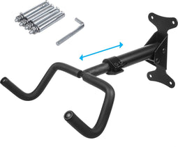 Maclean MC-431 - Fiets muurbeugel - max. belasting 30kg - Zwart