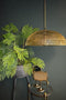 PTMD Oscar goudkleurige hanglamp maat in cm: 61 x 57 x 166 - Goud - Goud